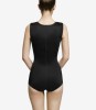 High waist girdle with extended back