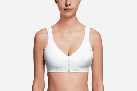 Cotton Bra- Cobre VF-Front openings