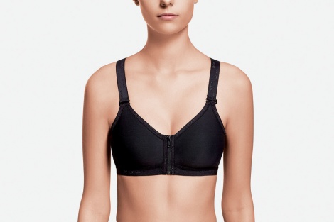 NUHA SPORT BRA- Front Zip