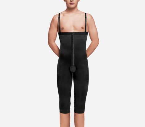 Male High waist pants- Below the knee